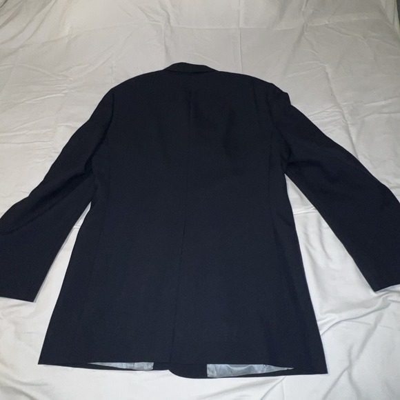 Hart Schaffner Marx Jack Nicklaus Golden Bear Blazer 2 Button Navy Golf Crest - Picture 6 of 8